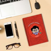 Leo The Bold Leader Red Diary